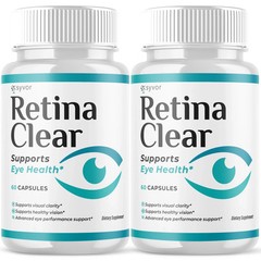 (2 Pack) Retina Clear Capsules, RetinaClear Eye Health Support (120 Capsules)