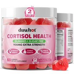 duwhot Cortisol Gummies, 15 in 1 Lower Cortisol Supplements for Women, w. Ash…