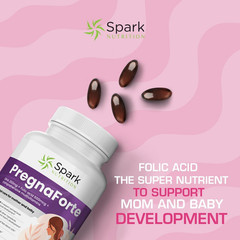 Pregnaforte 1 a Day Prenatal Vitamins for Women 2 Month: Folic Acid, Fish Oil…