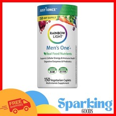 Men’s Multivitamin One + 150 Caplets | Daily Energy, Immune & Digestive Support