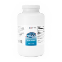 Geri-Care Calcium Tablet 742-10-GCP 1 Bottle 1000 per Bottle