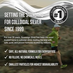 -Active Silver Hydrosol for Immune Support – 10 PPM