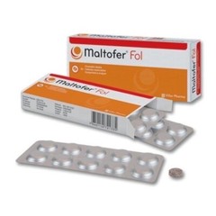Maltofer Fol Chewable Tablets Iron Deficiency (30’s X 1 BOXES) Free Shipping