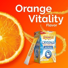 Crystals, On-the-Go Emergen-C Immune Support Supplement with Vitamin C, B Vitami