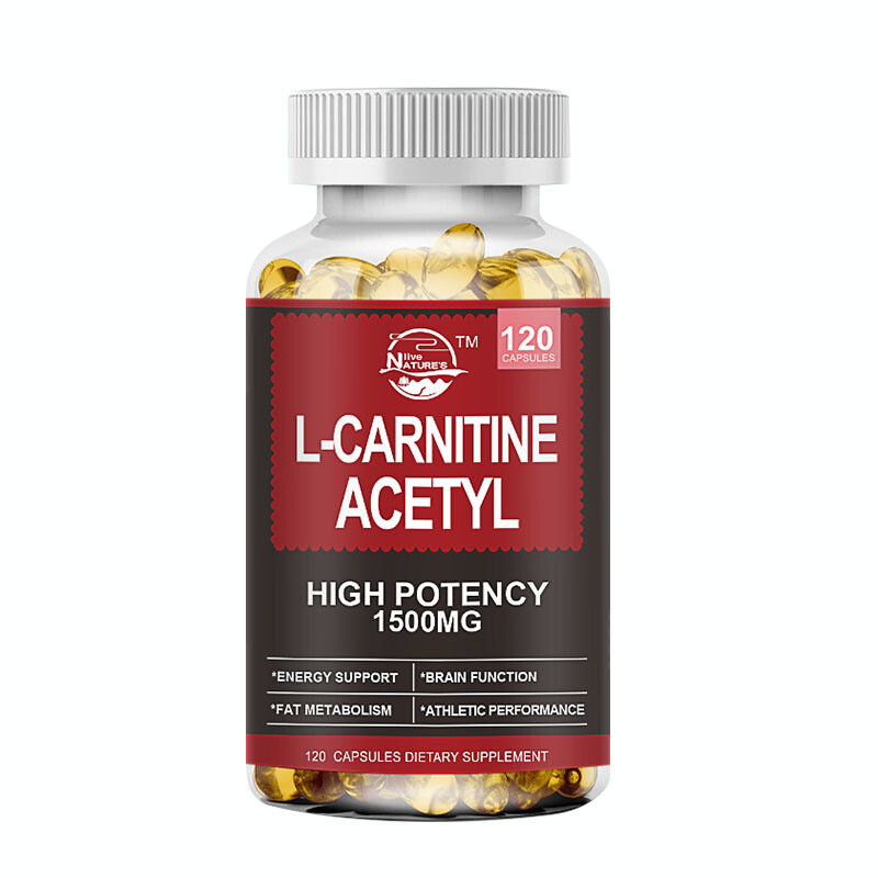1-4 Packs Acetyl L-Carnitine 1500mg Fat Burner Energy Support Nervous System