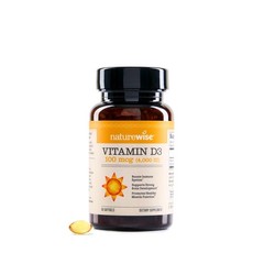 Vitamin D3 4000Iu (100 Mcg) Healthy Muscle Function, and Immune Support, Non-Gmo