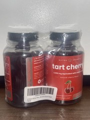 NutraChamps Tart Cherry Gummies 3000mg Celery Seed Uric Acid Cleanse Vegan 120ct