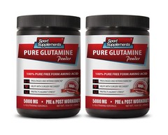 Beta Alanine – Pure Glutamine Powder 5000mg – Mood & Motivational Benefits 2B