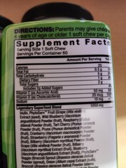 Force Factor Boys Girls Superfoods Daily Vitamin Immune Support Non GMO 2-Pack