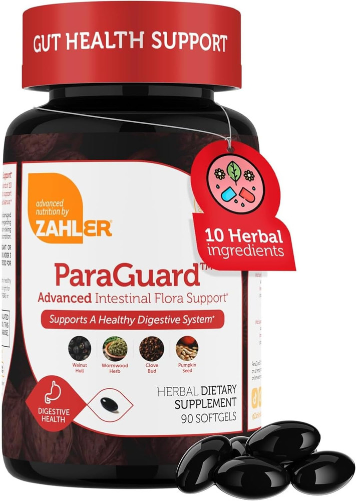 Paraguard – Intestinal Health Support for Busy Adults – Contains Wormwood & Clov