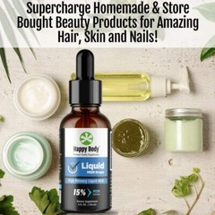 Liquid MSM Drops by Happy Body The Highest MSM Content in Liquid MSM Supplements
