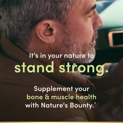 Nature’s Bounty Calcium Magnesium & Zinc Caplets, 100 Count (Pack of 1) FROM USA
