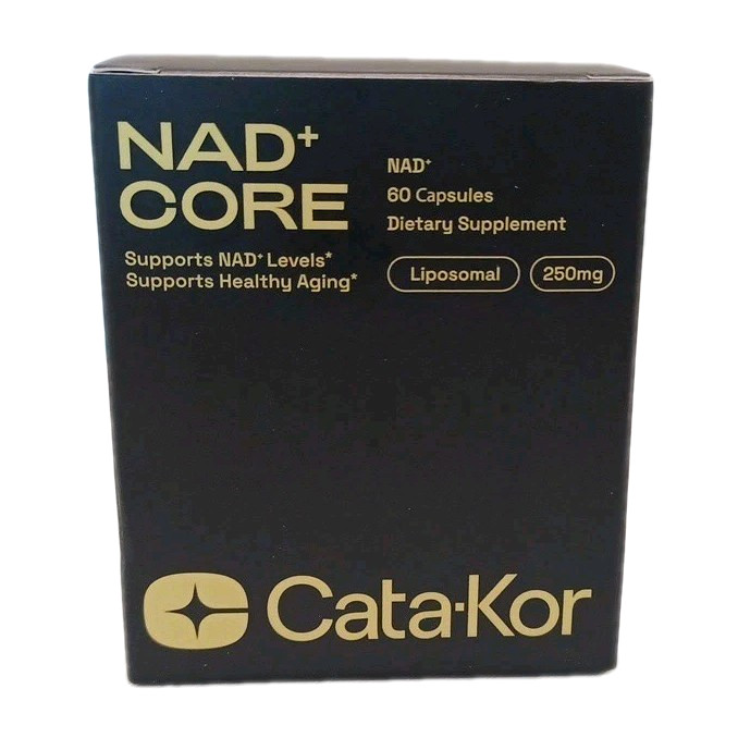 Cata-Kor NAD+ CORE – NAD+ Supplement for Skin Aging Support Energy Sealed 60PC