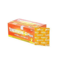 ENERVON-C Vit C 500mg + Vit B-Complex Increase Energy Immunity (100’s) X 2