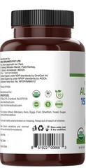 Brieofood Organic Alfalfa 1500mg, 45 Servings, 90 Count (Pack of 1)