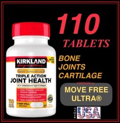 KIrkland Triple Action Joint Health 110 tab. Compare to Move Free Ultra
