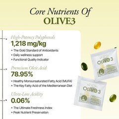 High Polyphenol Extra Virgin Olive Oil Softgel Capsules, 2526mg, Antioxidant Sup