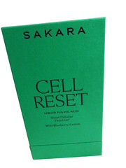SAKARA Cell Reset Liquid Fulvic Acid Complex – Wild Blueberry-Lemon 1 Fl Oz