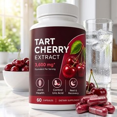 Good Grove Tart Cherry Extract Cold Extracted Capsules Antioxidant Support