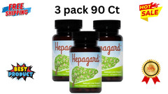 Hepagard Eco-friendly Liver Support Dietary Supplement 30Count Pack of 3 Free Sh
