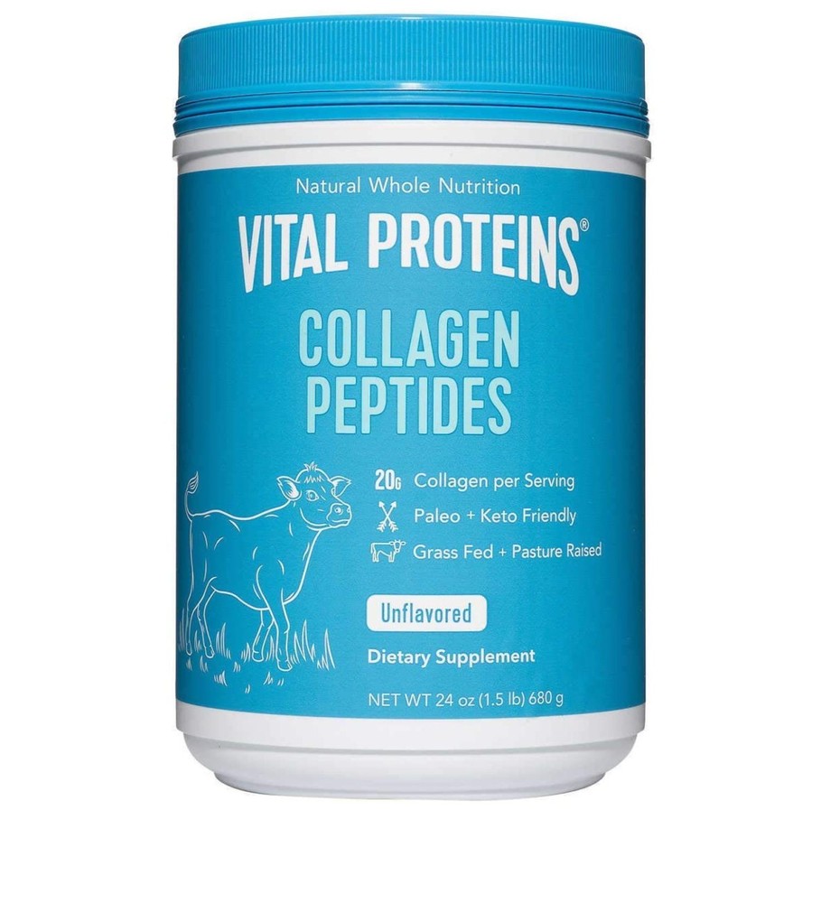 2 Pack Vital Proteins Collagen Peptides Dietary Supplement Powder 1.5lb (24oz)