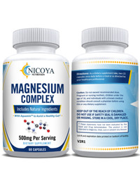 Magnesium Complex, Natural Anti Anxiety & Stress Relief Supplement 500mg