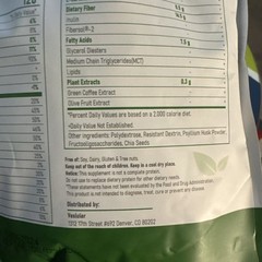 LOT OF 5 BAGS ! Vosluler FIVE DAYS MEGABURN Healthy Physique FIVE ONE LB BAGS!