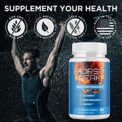 (2 Pack) Horse Peak Advanced Energy & Fitness Formula VItamin HorsePeak 120 Caps