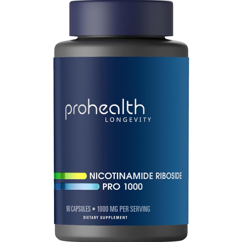 ProHealth Nicotinamide Riboside Pro 1000 | 90 Capsules | 1000 mg NR + 300 mg …
