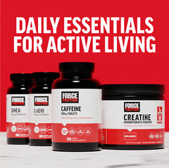 Force Factor Caffeine Pills 200mg Caffeine Tablets to Boost Energy and Endurance
