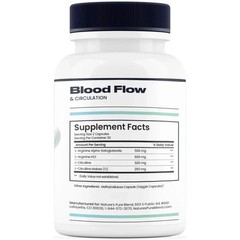 Nitric Oxide Flow Blood Pressure Support Improve Circulation-Natures Branded