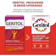 Geritol, Multivitamin Supplement, Contains B-Vitamins, Antioxidants,…
