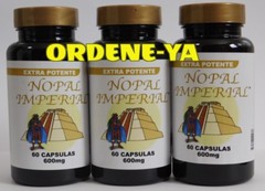 NOPAL IMPERIAL 600 mg 180 CAP 100% ORIGINAL