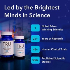 TRU NIAGEN Niagen 300mg – NAD Booster, 2-Pack (90 Servings Each)
