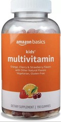 Amazon Basics Kids’ Multivitamin Gummies Daily Health – 190 Count 725