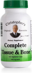 Christopher’S Original Formulas Complete Tissue & Bone Formula – 100 Veg Caps |
