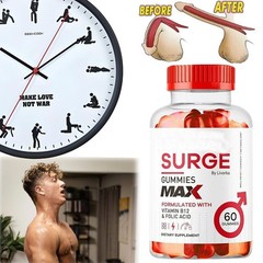 Surge Vital Male Gummies Maximum Strength Vital Surge Advanced Designed Formula