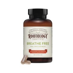 Rootology Breathe Free Sinus Natural Nasal & – Relief – Fast-Acting Non-Drowsy