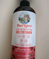 Mary Ruths Liquid Morning Multivitamin Raspberry 15.22 fl oz. EXP 11/2026Sealed