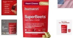 Non-GMO SuperBeets Heart Chews – Boost Energy & Support Healthy Circulation