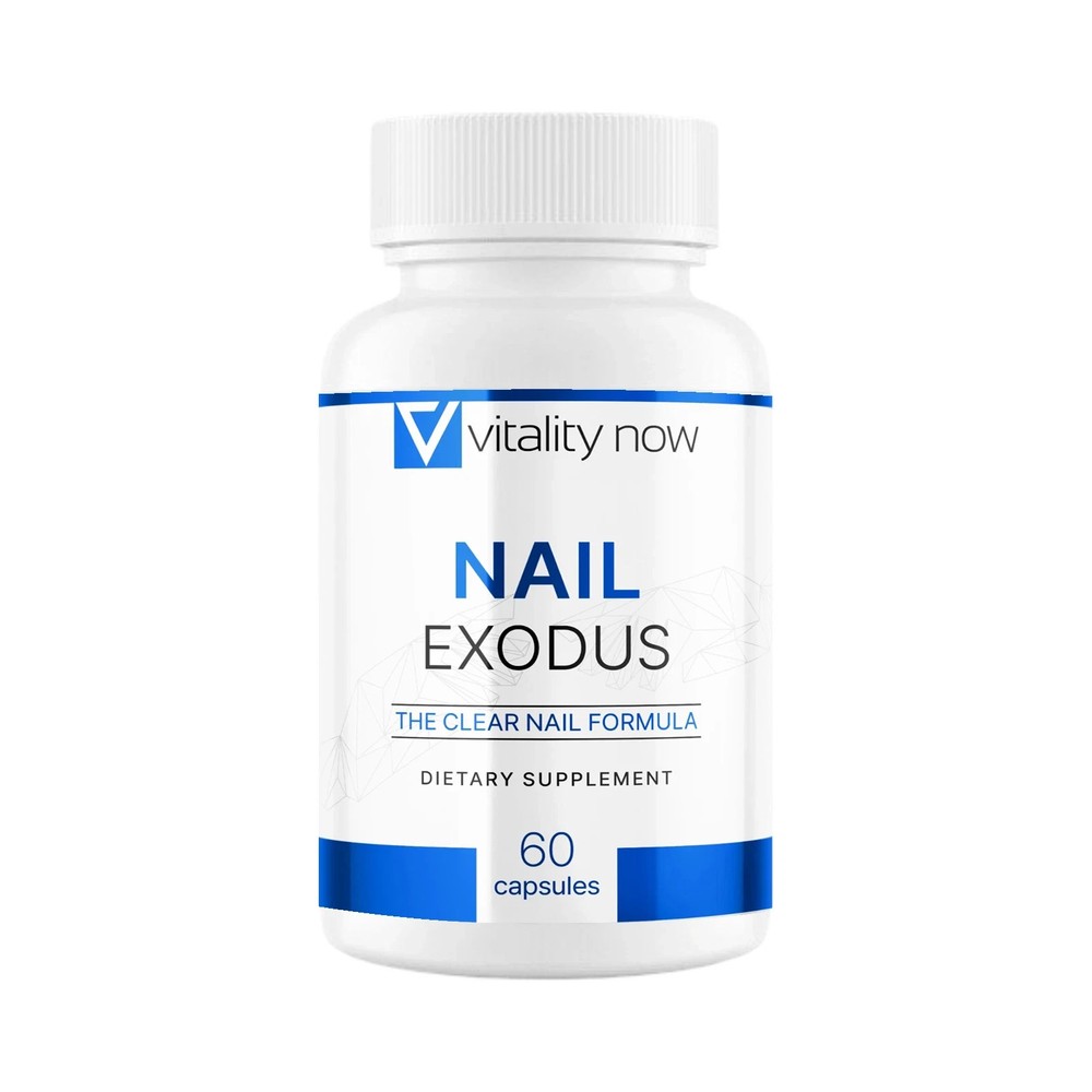 New Nail Exodus Capsules – Clear Nail Formula & Nail Health Support – 60 Cap FS