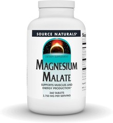 Source Naturals Magnesium Malate 3750 mg per Serving – 360 Count (Pack of 1)