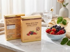 Gluta All in one Anti Aging Reduce Acne Detox Toxin Healthy Skin 2 Month Supply