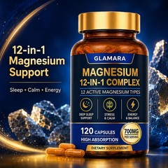 GLAMARA Magnesium Complex Vegan 120 Caps
