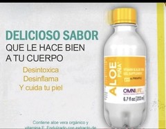 Aloe Piña Omnilife ( 24 Unidades ) que contiene aloe vera orgánico y vitamina E