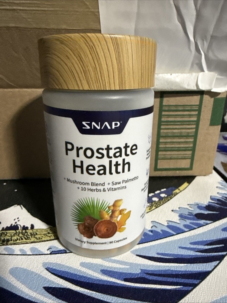 SNAP Prostate Health Saw Palmetto Nettle, Turmeric Urinary Bladder Immune Health