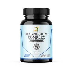 Magnesium Complex 470mg with Citrate, Malate, Glycinate – High Absorption