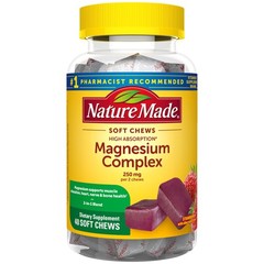 Nature Made High Absorption Magnesium Complex Soft Chews, Magnesium Supplement