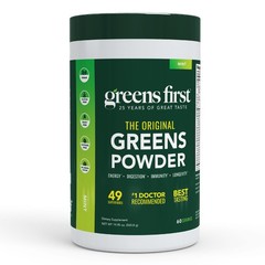 Greens First Original Greens Powder – 49 Superfoods – Organic Fruits Veggie…