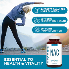 NAC Supplement (N-Acetyl Cysteine) 1000mg